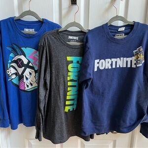 Kids Fortnite Shirts and Sweatshirt - Blue, Gray
